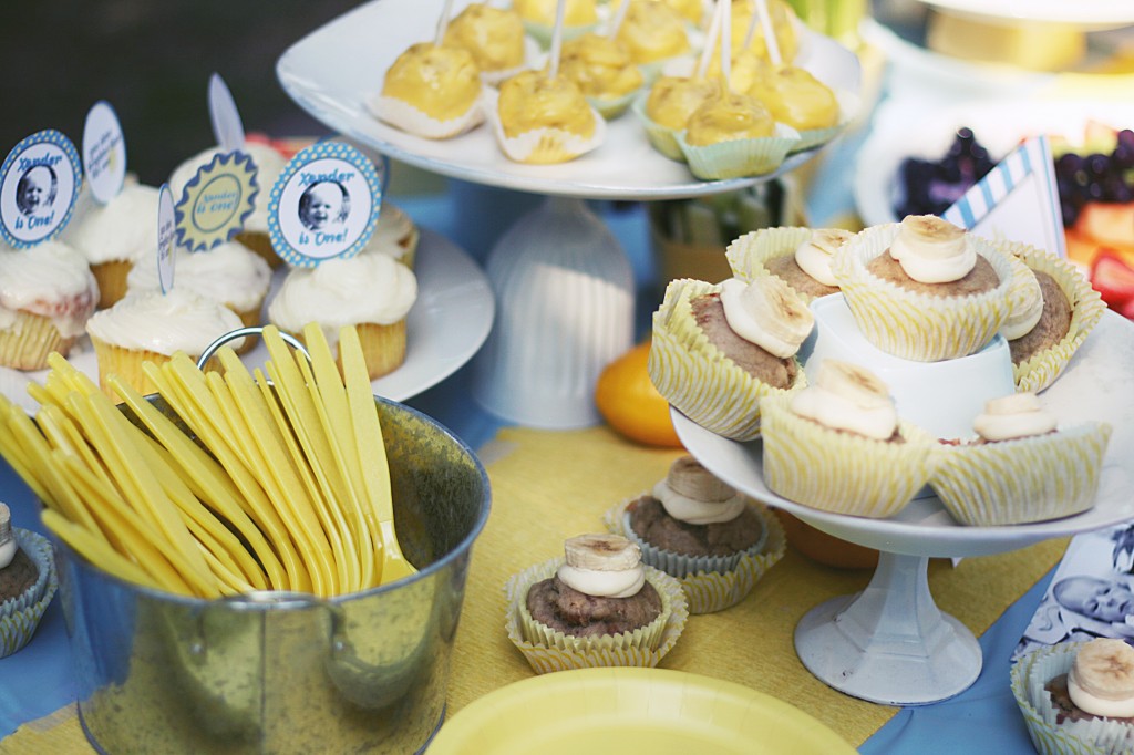 I made nearly everything for my son's first birthday saving a ton of money. Photo by Motormouth Studios