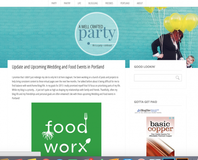 Evolution of Blog Design with A Well Crafted Party