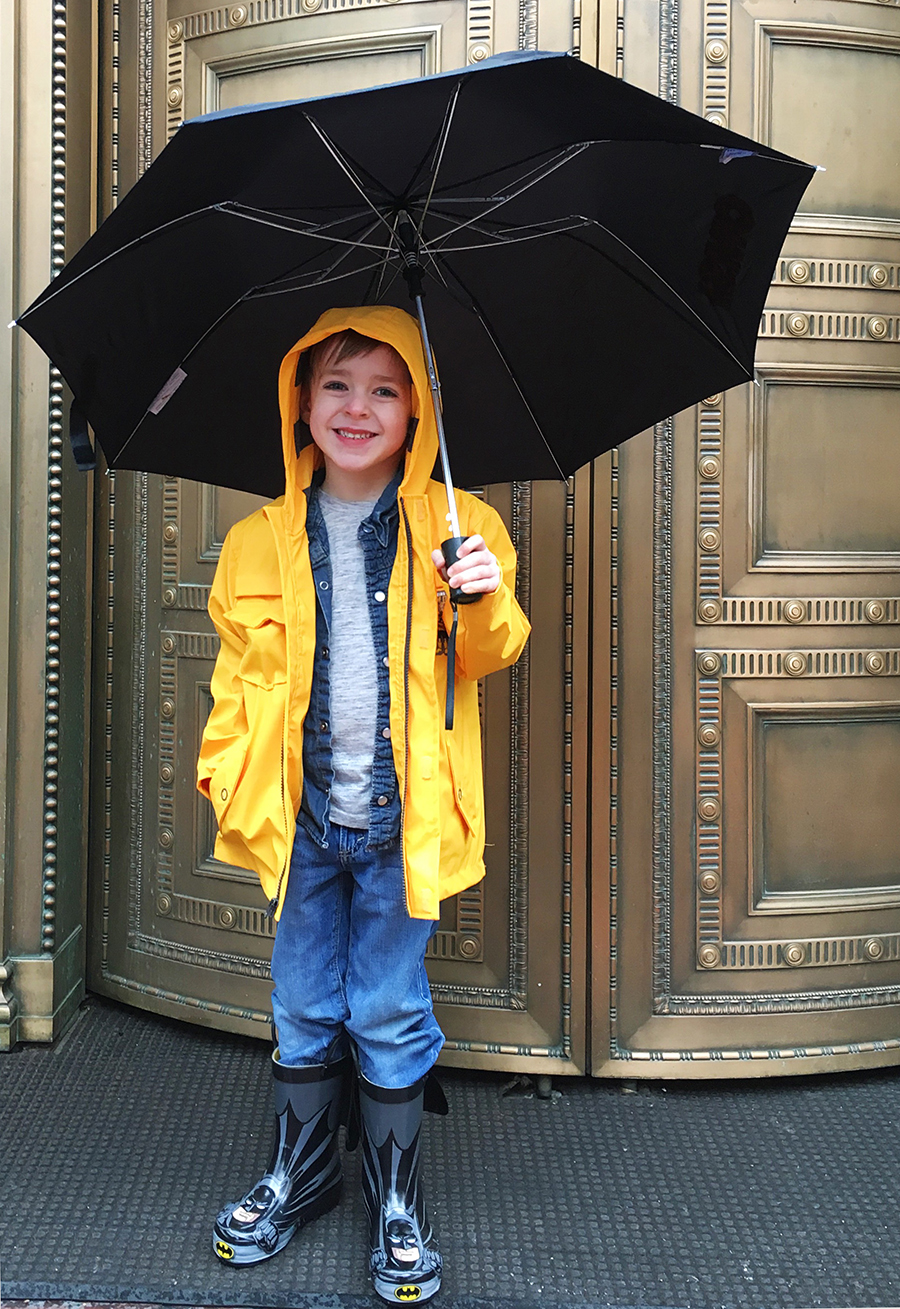 #spon Kiddo is ready for a Pacific Northwest Spring with his rain gear! - A Well Crafted Party