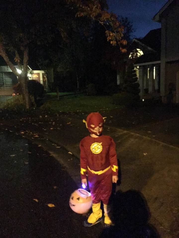 Trick or Treating with Kiddos