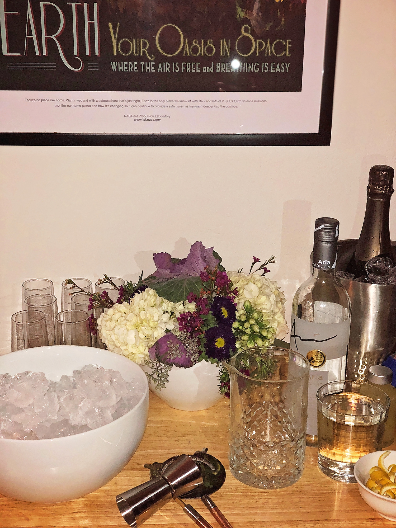 French 75 Dinner Party Cocktail | A Well Crafted Party