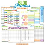 Free Printable Blog Planner
