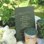 rustic table inspiration in a farm to table fete on Eat Drink Pretty