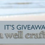 giveaway week on A Well Crafted Party