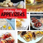 Holiday Party Appetizers Round-Up // A Well Crafted Party
