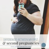 Differences between first pregnancy and second pregnancy
