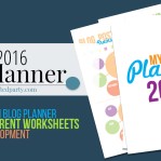 A Well Crafted Party Free Printable Blog Planner
