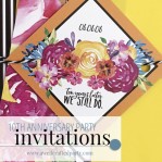 10th Anniversary Invitations from A Well Crafted Party
