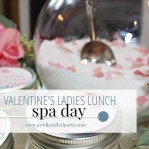 Valentine's Day Spa Invitations - A Well Crafted Party