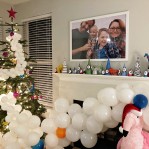 Balloon Christmas Decor | A Well Crafted Party