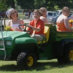 Alternative Transportation for a Farm Wedding