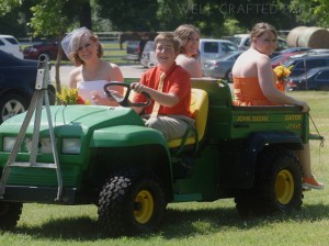 Alternative Transportation for a Farm Wedding