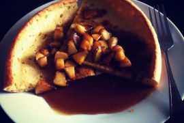 German Pancakes with Whiskey Apple Syrup // A Well Crafted Party