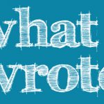 Things I wrote this Week