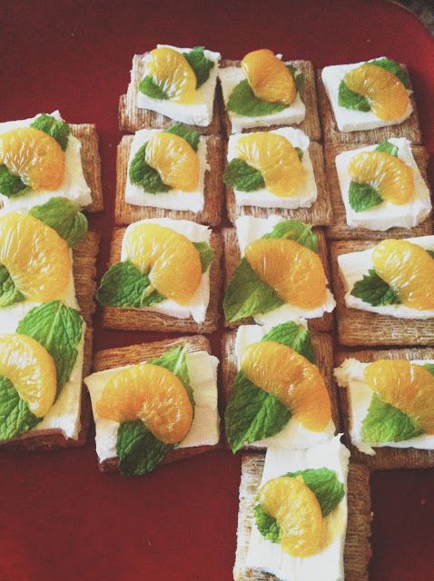 Madarin Orange and Cream Cheese Appetizers // A Well Crafted Party