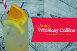 Fruity Whiskey Collins Cocktail Recipe