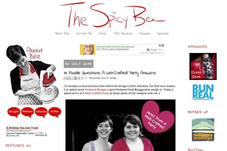 Featured: My 10 Food Tips are Featured on The Spicy Bee