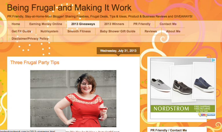 Featured On: Being Frugal
