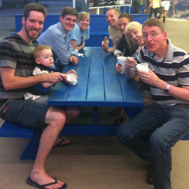 After BBQ we had to get some good old fashion custard! YUM.