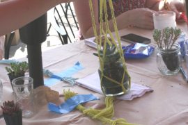 Macrame Vase