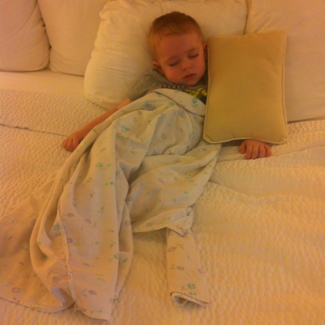 tuckered out