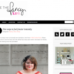 Featured on Living the Fancy Life