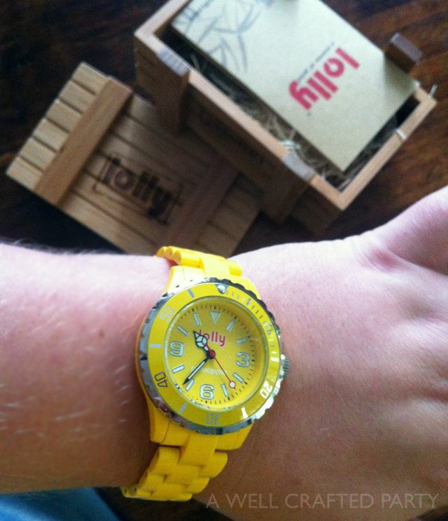 Pineapple Lolly Watch // 20% Discount for Lolly Watches on A Well Crafted Party #sponsored