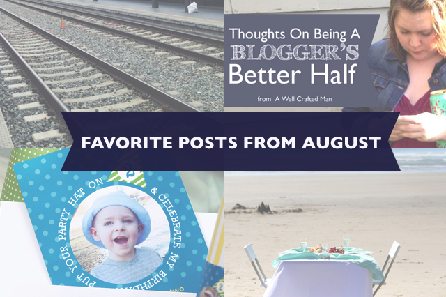 Favorite August Posts from A Well Crafted Party