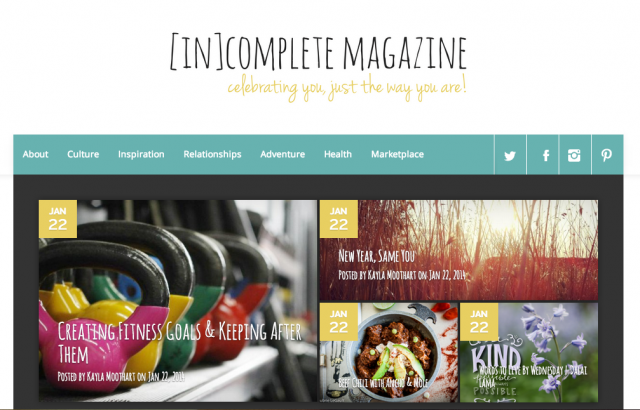 Online Magazine [In]Complete Magazine