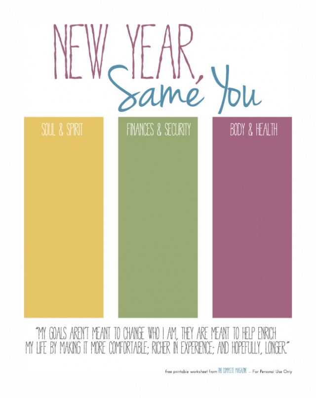 [In]Complete Magazine New Year Same You Printable