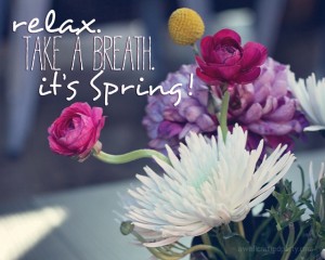 Free Personal Use Only Spring Printable