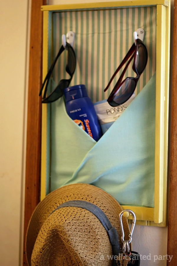 DIY Sunscreen Reminder Station by A Well Crafted Party on TodaysCreativeBlog.net