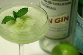 Melon & Mint Granita Cocktail