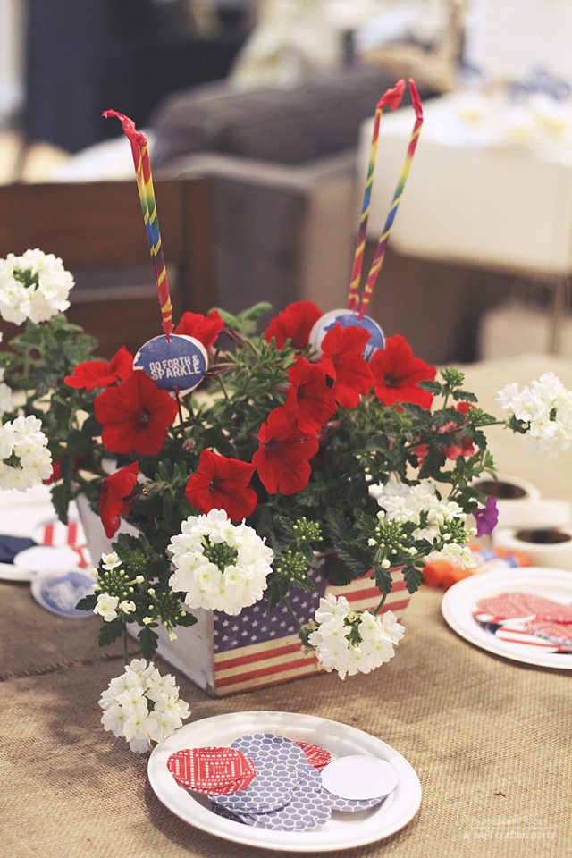 Fast Fourth of July Party Favors // Featured on A Well Crafted Party