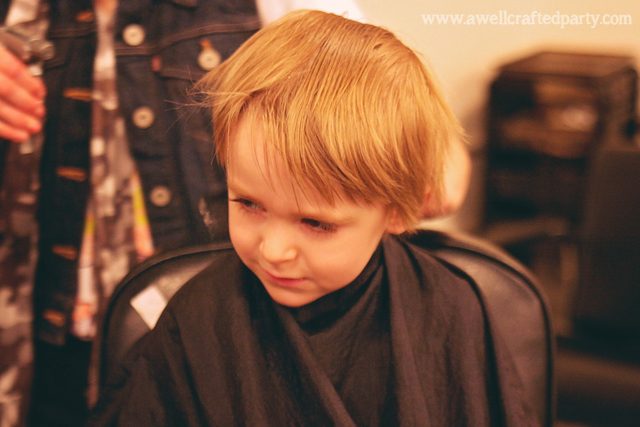 Toddler Hair Cut // A Well Crafted Party