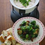 Smoked Salmon & Cream Cheese Fondue from The Fondue Bible // A Well Crafted Party