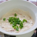 Smoked Salmon & Cream Cheese Fondue from The Fondue Bible // A Well Crafted Party