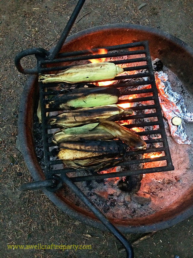 Fire Roasted Corn a How To from A Well Crafted Party