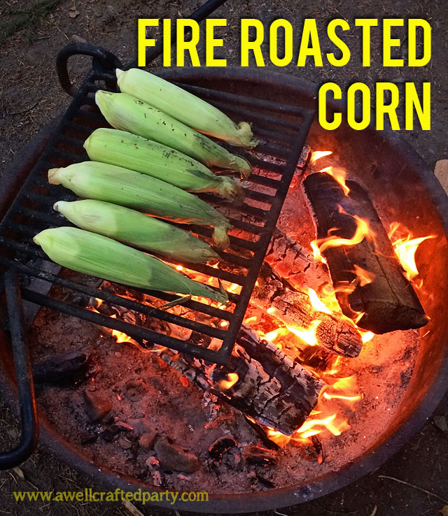 Fire Roasted Corn from A Well Crafted Party