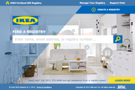 Ikea Portland has a registry! // More info on A Well Crafted Party