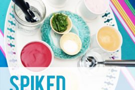 Spiked Ice Cream Recipes (without an icecream maker!) // A Well Crafted Party