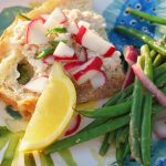 Open Faced Crab Salad Sandwich // A Well Crafted Party