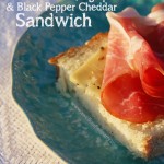 Open Faced Prosciutto Sandwich // A Well Crafted Party