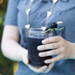 Blackberry Thyme Cocktail featured on InComplete Magazine