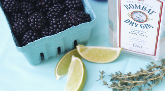 Blackberry Thyme Cocktail