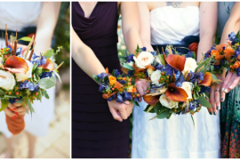 Fall wedding flowers - A Well-Crafted Party