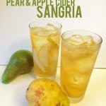 Pear and Apple Cider Sangria // A Well Crafted Party