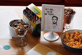 Ryan Gosling Themed Party Activity "Color Me Yours" // A Well Crafted Party