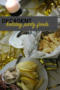 Decadent Holiday Party Food (on a budget) perfect for NYE // A Well Crafted Party