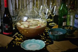 Whiskey Apple Ginger Punch & Other Holiday Drink Recipes // A Well Crafted Party